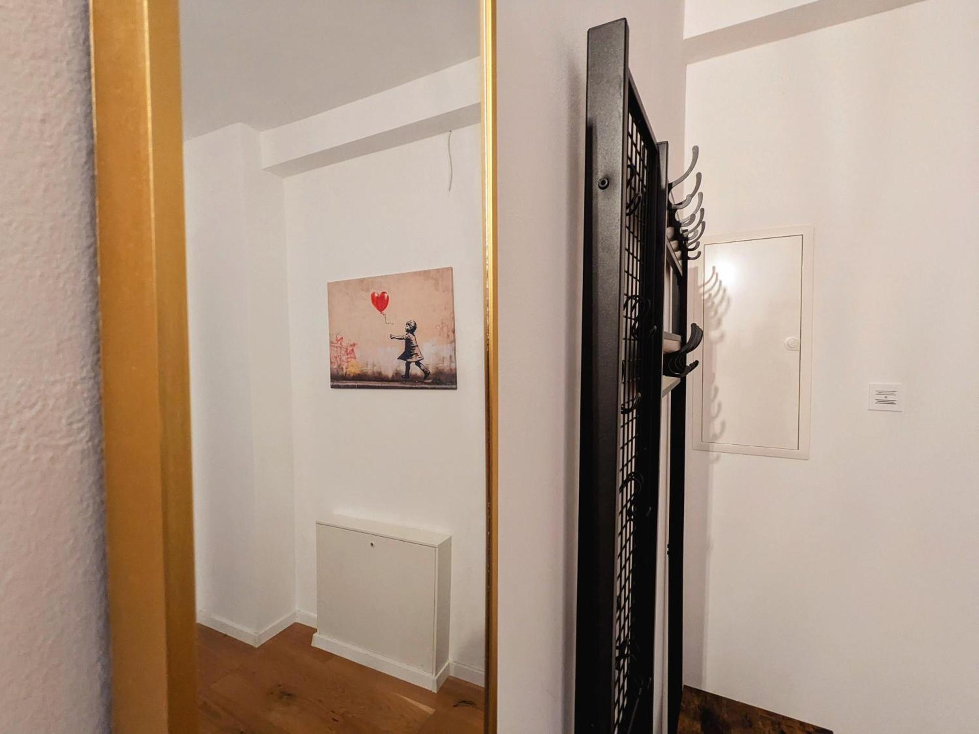 55Qm Messe Wohnung, Trade Fair, 6 Minuten Zur Messe ラインシュテッテン エクステリア 写真